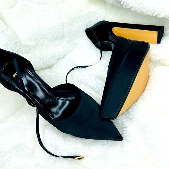 Brand New Zara Platform Heel.Size 40 - Picture 3 of 11